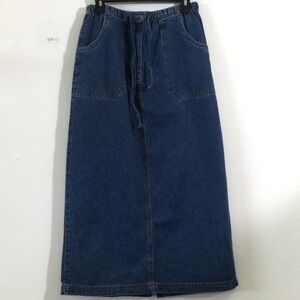 BILLBLASS Denim jeans Maxi skirt